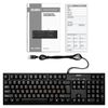 Keyboard SVEN KB-S300, Traditional layout, Quiet, Splash proof, Black, USB 
