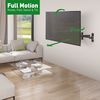 Wall Mount Barkan ''BM464L'' Black 13"-90" Full Motion, max.60kg, VESA mm: up to 600x400mm 