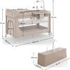 купить Манеж KinderKraft Leody UP Biege (KCLEODUPBEG00AC) в Кишинёве 