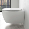 PROMO SET WC SENTIMENTI RIMLESS cu capac soft close+Instalatie+Buton Chrome matt