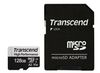 128GB MicroSD (Class 10) UHS-I (U3),+SD adapter, Transcend TS128GUSD340S (V30, A2, R/W:160/125MB/s) 