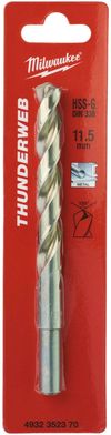 купить Сверло Milwaukee 4932352370 Burghiu pu metal HSS-G 11.5x142 P1M в Кишинёве 