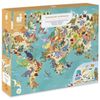 cumpără Puzzle Janod J02679 Dinosaurs puzzle 200 pieces în Chișinău 