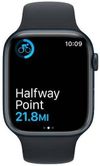купить Смарт часы Apple Watch Series 7 GPS 45mm Midnight Aluminium Case with Midnight Sport Band MKN53 в Кишинёве 
