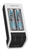 купить Зарядное устройство для аккумуляторов Ansmann 1001-0091-01 Comfort Mini + 2AA 2100mAh в Кишинёве 