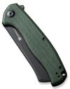 купить Нож походный Sencut S20057C-4 Traxler, mâner Canvas Micarta verde, Liner Lock в Кишинёве 