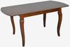 купить Комплект стол и стулья Evelin di Costacurta стол HV-29V Burnish Oak + 4 стула GLORIA Burnish/Ekea12 Dark Brown в Кишинёве 