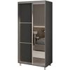 cumpără Dulap my-STYLE C10H1T04AM02-U23, 100x210, антрацит în Chișinău 