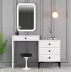 купить Туалетный столик Trendy Lizbon 549-Alb 124x84x40cm в Кишинёве 