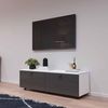купить Тумба напольная для TV Mobildor-Lux ZEN (140x35x38H cm) PAL 8681, MDF SL-09 в Кишинёве 