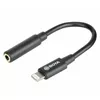 cumpără Adaptor pentru aparat mobil Boya BY-K3 Cable Audio Adapter 3.5mm to Lightning MFI, Black în Chișinău 