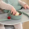 cumpără Seturi pentru hrănire bebelușilor Kikka Boo Bol Platinum Silicone Sage (3800171219570) în Chișinău 