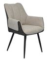 cumpără Scaun Evelin di Costacurta QT-227B, UF885-13 (Light grey)/UF885-15 (Dark grey) în Chișinău 