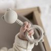 cumpără Iinel dentiție Nattou 874489 Silicone Rattle bear beige în Chișinău 