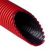 купить Труба D. 90 (71.9мм) для кабеля HDPE 250 N/m ELCOR, гофрированная, двухслойная /красная в Кишинёве 