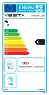 купить Водонагреватель накопительный Vesta WH-80R Cube в Кишинёве 