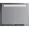 купить Зеркало для ванной Gappo LED G 604- 9 cu ceas 90x70 cm в Кишинёве 