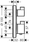 Ecostat S Termostat, 2 funcţii