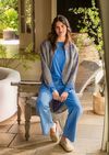 купить Домашний текстиль Pip Studio 51.515.187 Nova Jacket Ornamento Blue XXL Blue в Кишинёве 