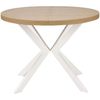 купить Стол Halmar PERONI stejar auriu/alb (92700558) в Кишинёве 