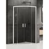 cumpără Cabină de duș New Trendy Prime White Quadrant 80x80x200 Hinged K-3560 în Chișinău 