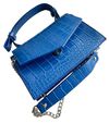 Geanta Croco Mini Dark Blue 