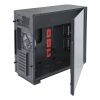 Case ATX Chieftec Chieftronic G1, w/o PSU, 1x120mm, RGB,RGB Hub, ARGB LED strip,Tempered Gass, Black 