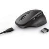 купить Мышь Trust Ozaa Rechargeable Wireless Mouse, Silent Buttons, 2.4GHz, Micro receiver, 800/1200/1600/2400 dpi, 6 button, rechargeable battery up to 40 days, USB, Black в Кишинёве 
