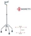 купить Трость Moretti RP723 ortopedic cu patru picioare в Кишинёве 