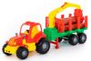 купить Машина Полесье 44815 Jucarie tractor Krepis cu lemne B 2fel в Кишинёве 