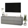 купить Тумба напольная для TV MebelStar NEO 6S 150x43x53 Grey (MBS-1285) в Кишинёве 