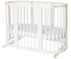 cumpără Pătuț Ingvart 1729001 9in1 Smart Bed Rotund Milky (transformabil), 72x72x120cm în Chișinău 