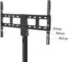 купить Крепление настенное для TV Hama 118095 Fullmotion TV Stand, 165 cm (65), black в Кишинёве 