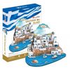 купить CubicFun пазл 3D Santorini Island в Кишинёве 