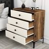 купить Комод Trendy Lizbon 540-Nuc, Crem 76x90x40cm (GTR001660) в Кишинёве 