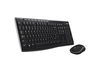 Set Tastatură + Mouse Logitech MK270, Fără fir, Negru 