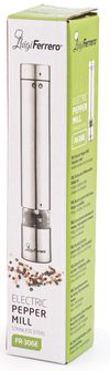 купить Мельница для соли и перца Luigi Ferrero FR-306E, Inox в Кишинёве 