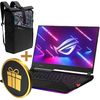 купить Ноутбук 15.6 ASUS ROG Strix SCAR 15 G533ZW, Intel i9-12900H 3.8-5.0GHz/32GB DDR5/M.2 NVMe 1TB SSD/GeForce RTX3070Ti 8GB GDDR6/WiFi 6 802.11ax/BT5.1/USB Type C/HDMI/Backlit RGB Keyboard/15.6" WQHD IPS 3ms 240Hz 300nits (2560x1440)/Windows11/Gaming G533ZW-LN147W + ROG BackPack BONUS в Кишинёве 