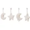 cumpără Jucărie cu pandantiv Jollein 108-001-66046 Set de jucarii pentru Babygym Moon Nougat în Chișinău 