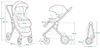 купить Детская коляска Lionelo Alexia Grey Stone в Кишинёве 