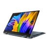 купить Ноутбук 14 ASUS ZenBook 14 Flip OLED UP5401EA Pine Grey, Intel i5-1135G7 2.4-4.2Ghz/8GB/SSD 256GB M.2 NVMe/Intel Iris Xe Graphics/WiFi 6 802.11ax/BT5.0/HDMI/HD WebCam/Illum. Keyb./Number Pad/14 Touchscreen OLED WQXGA+ NanoEdge (2880x1800)/No OS UP5401EA-KN076 в Кишинёве 