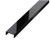 Profil Inox pentru gresie U-40-2440-BLACK-MI 40 x 240cm