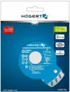 cumpără Disc de tăiere Hoegert HT6D754 Disc de taiere turbo 125x2x22.3mm în Chișinău 