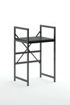 cumpără Accesoriu pentru baie Hanah Home C7 Black (стеллаж для стиральной машины) în Chișinău 