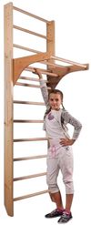 купить Шведская стенка PlayPark 9472 Spalier perete suedez cu bara 240x80cm cu bara в Кишинёве 