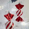 купить Новогодний декор Promstore 20160 Набор украшений елочных Конфета 4шт 10x4cm в Кишинёве 