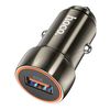 Hoco Z46 Blue shield single port QC3.0 car charger set(Type-C) 