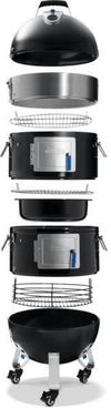 cumpără Afumătoare pentru carne Napoleon APOLLO 18, afumator cu apa pe carbune (AS18K) în Chișinău 