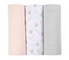 Набор муслиновых пеленок Beaba Swan Pink (3 шт) 