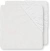 купить Детское постельное белье Jollein 2510-507-00001 Cearsaf cu elastic Cotton White, 120x60cm, 2buc в Кишинёве 